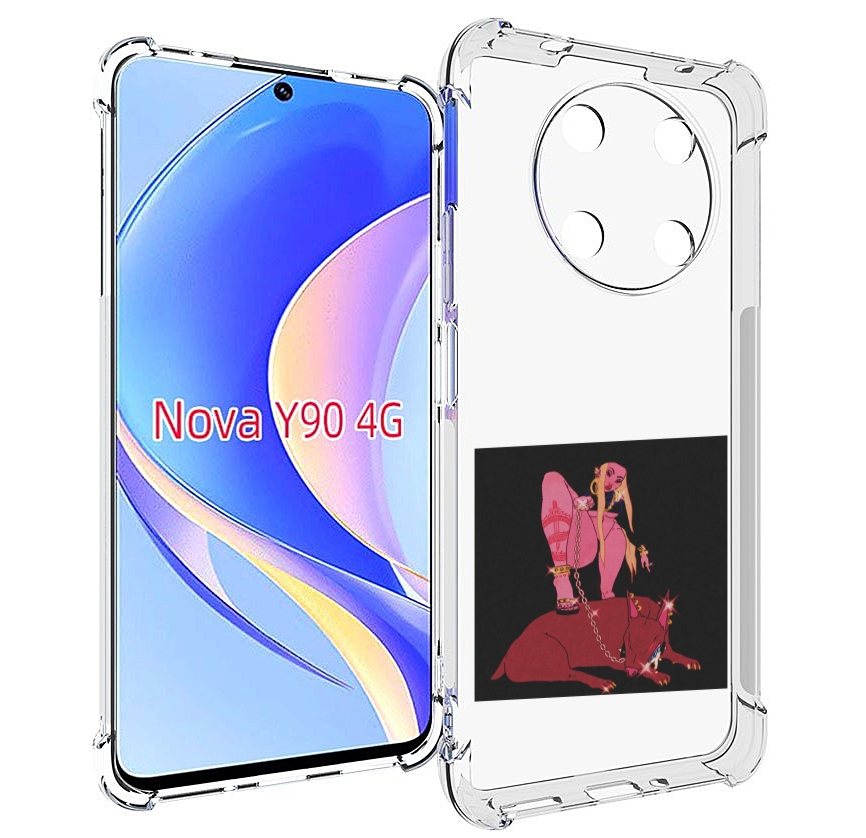 Чехол MyPads девушка с собакой на цепи нарисованная женский для Huawei Nova Y90, Tocco
Чехол MyPads девушка с собакой на цепи нарисованная женский для Huawei Nova Y90, Tocco