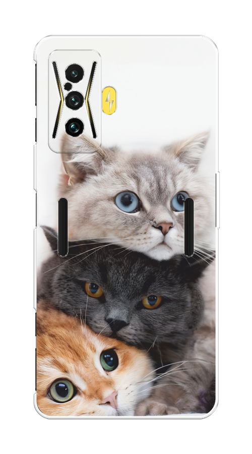 Чехол на Xiaomi Poco F4/Redmi K40S "Пушистые мордашки", Серый;черный;оранжевый, 314650-1
Чехол на Xiaomi Poco F4/Redmi K40S "Пушистые мордашки", Серый;черный;оранжевый, 314650-1
