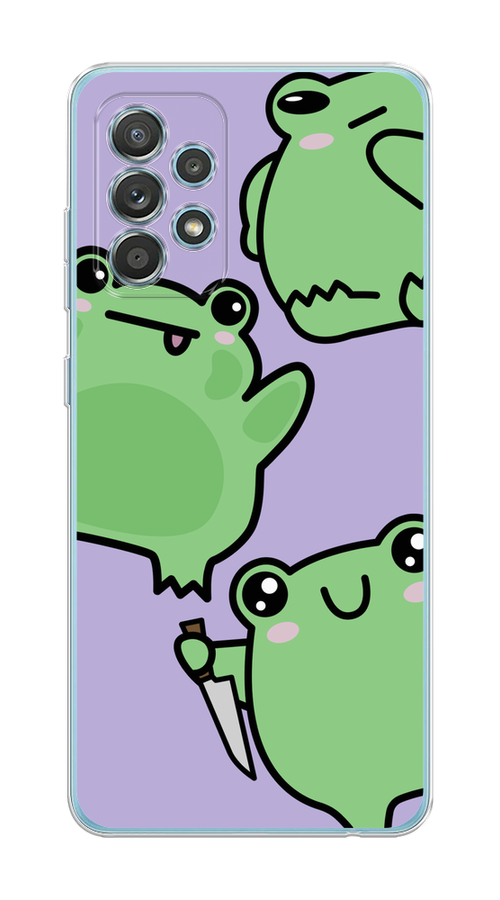Чехол на Samsung Galaxy A33 5G "Опасные лягушата", Фиолетовый;зеленый;черный, 2104450-1
Чехол на Samsung Galaxy A33 5G "Опасные лягушата", Фиолетовый;зеленый;черный, 2104450-1