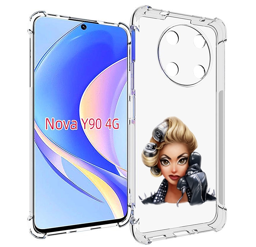 Чехол MyPads девушка-смайлик-с-телефоном женский для Huawei Nova Y90 (CTR-LX1), Tocco
Чехол MyPads девушка-смайлик-с-телефоном женский для Huawei Nova Y90 (CTR-LX1), Tocco