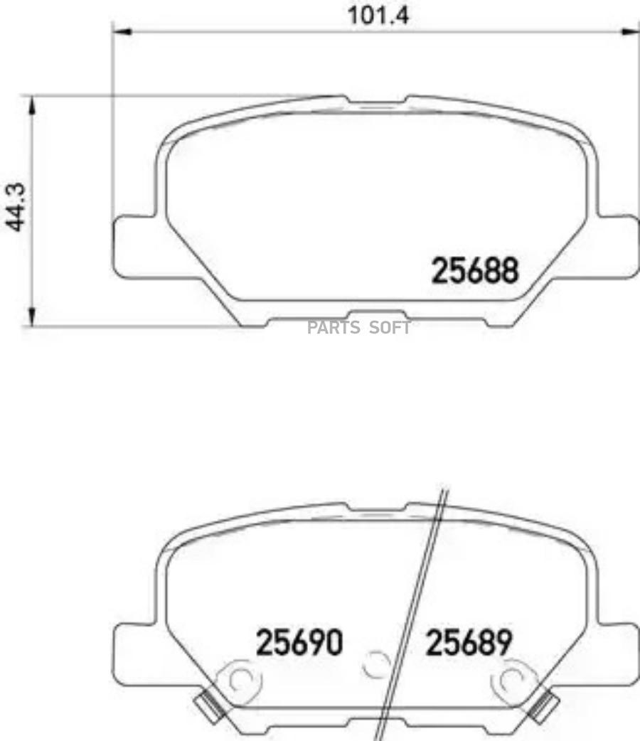 Колодки тормозные дисковые CITROEN: C4 AIRCROSS 10- \ MAZDA: 6 12-, 6 12- \ MITSUBISHI: AS
Колодки тормозные дисковые CITROEN: C4 AIRCROSS 10- \ MAZDA: 6 12-, 6 12- \ MITSUBISHI: AS