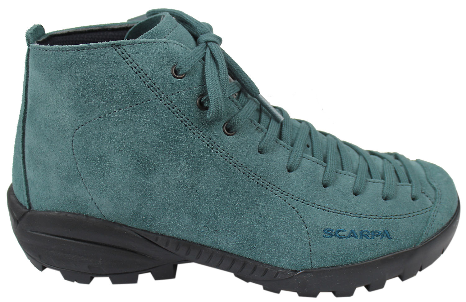 фото Ботинки мужские scarpa mojito city mid gtx голубые 37.5 eu