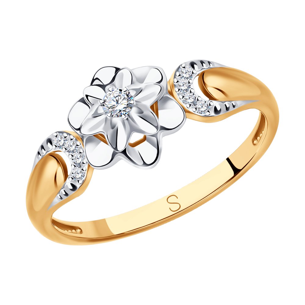Кольцо из комбинированного золота с бриллиантом р. 17 SOKOLOV Diamonds 1011405, 1011405
Кольцо из комбинированного золота с бриллиантом р. 17 SOKOLOV Diamonds 1011405, 1011405
