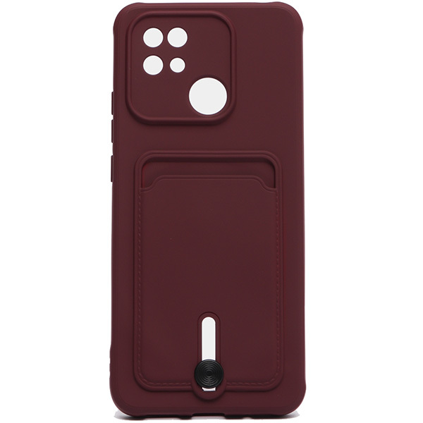 Силиконовый чехол для Xiaomi Redmi 10C Card Holder Бордовый, для Xiaomi Redmi 10C Card Holder Бордовый
Силиконовый чехол для Xiaomi Redmi 10C Card Holder Бордовый, для Xiaomi Redmi 10C Card Holder Бордовый