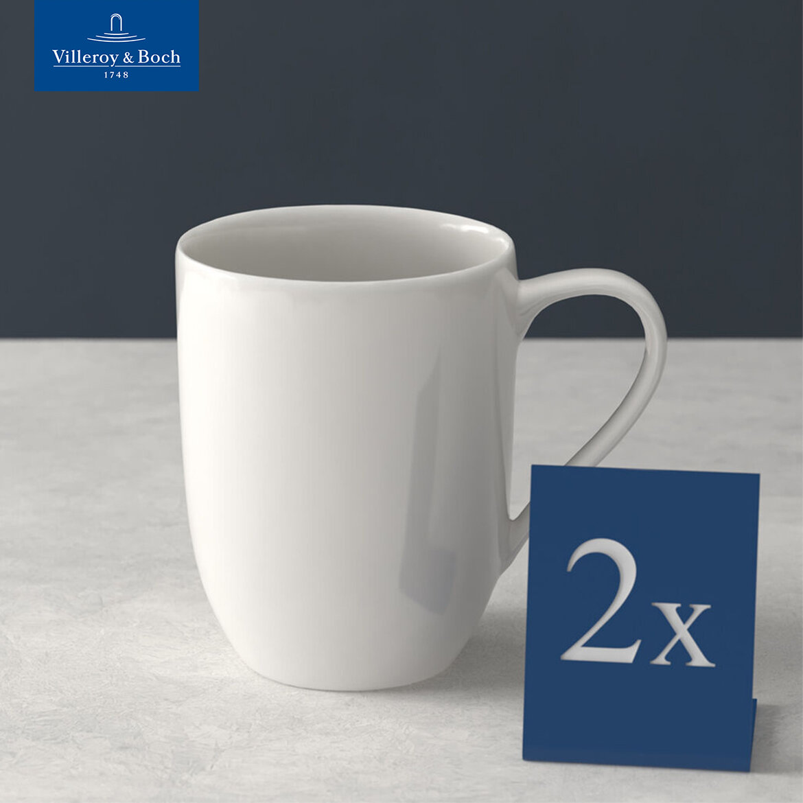 Набор кружек для чая и кофе 340 мл/2 шт, For Me, Villeroy & Boch, Премиум- Фарфор, For Me
Набор кружек для чая и кофе 340 мл/2 шт, For Me, Villeroy & Boch, Премиум- Фарфор, For Me
