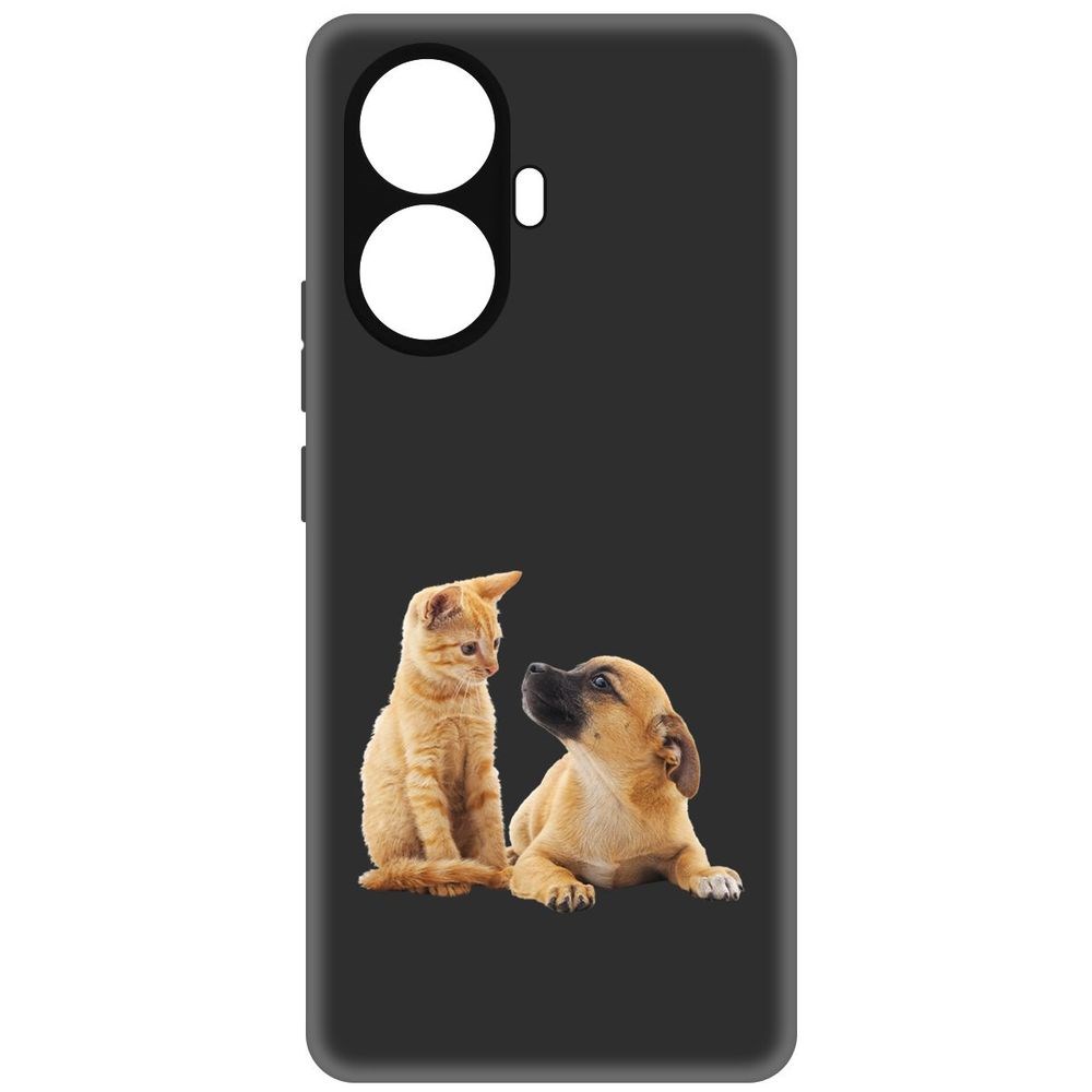 Чехол-накладка Софт Лучшие друзья для Realme 10 Pro+, Черный
Чехол-накладка Софт Лучшие друзья для Realme 10 Pro+, Черный
