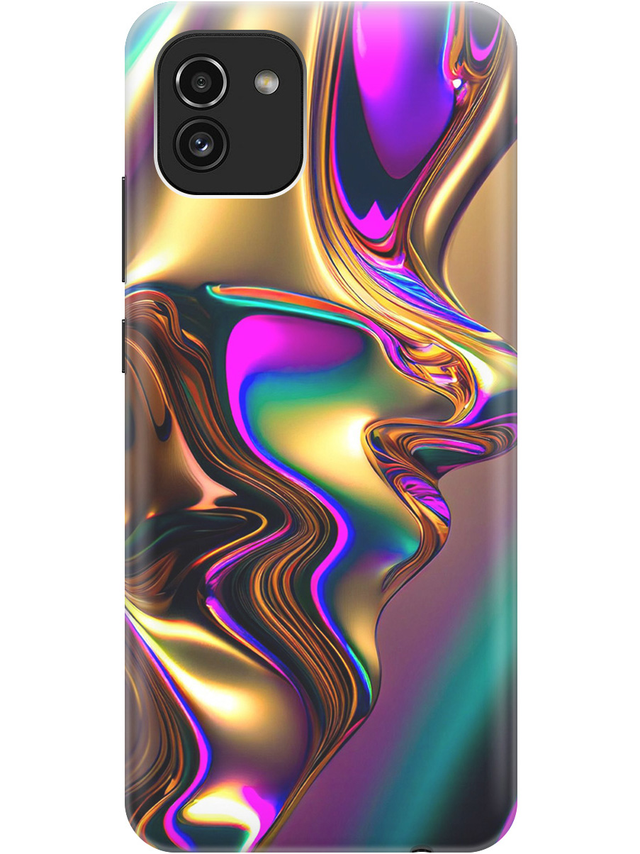 Силиконовый чехол на Samsung Galaxy A03 с принтом "Золотистая абстракция", Прозрачный;золотистый;фиолетовый, 735001331
Силиконовый чехол на Samsung Galaxy A03 с принтом "Золотистая абстракция", Прозрачный;золотистый;фиолетовый, 735001331
