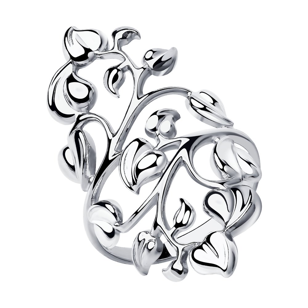 фото Кольцо из серебра р.16.5 sokolov 94012167