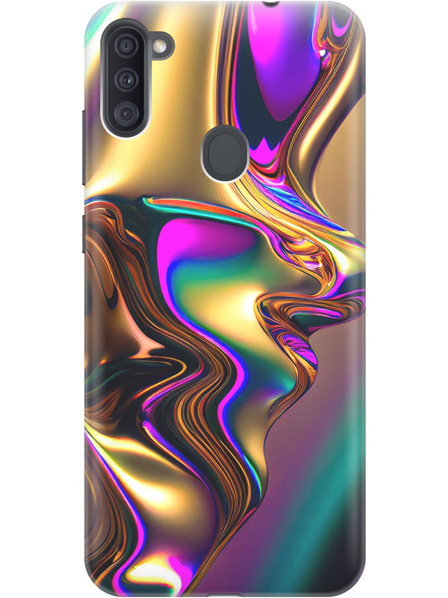 Силиконовый чехол на Samsung Galaxy A11 / M11 с принтом "Золотистая абстракция", Прозрачный;золотистый;фиолетовый, 722820831
Силиконовый чехол на Samsung Galaxy A11 / M11 с принтом "Золотистая абстракция", Прозрачный;золотистый;фиолетовый, 722820831