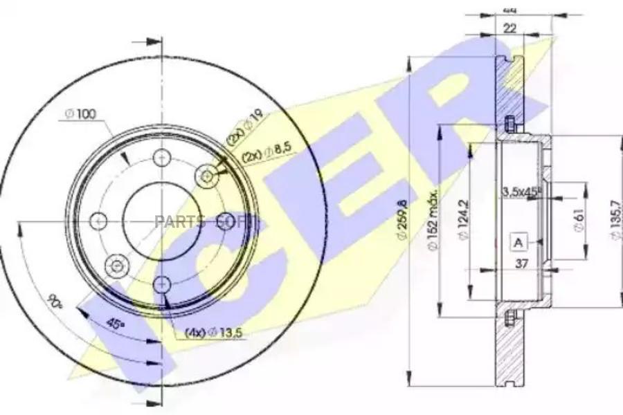 Диск Тормозной Передний Nissan/Renault/Lada Largus.Vesta+Abs D=260mm Icer 78bd7795-2 Icer
Диск Тормозной Передний Nissan/Renault/Lada Largus.Vesta+Abs D=260mm Icer 78bd7795-2 Icer