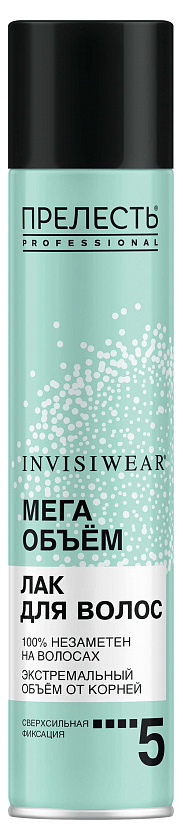 Лак для волос Прелесть Professional Invisiwear Экстремальный объем 300 мл, Professional Invisiwear Экстремальный объем
Лак для волос Прелесть Professional Invisiwear Экстремальный объем 300 мл, Professional Invisiwear Экстремальный объем