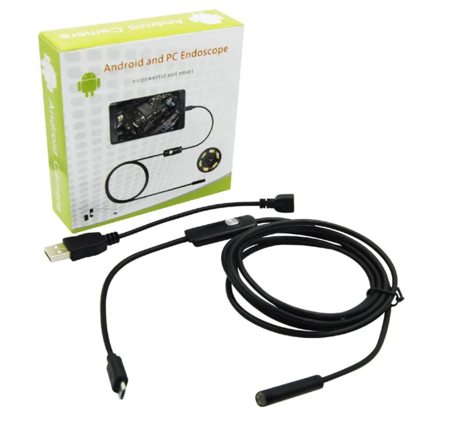 Видеоэндоскоп гибкий с подсветкой USB для Android и PC универсальный, провод 2м, эндоскоп-1шт-
Видеоэндоскоп гибкий с подсветкой USB для Android и PC универсальный, провод 2м, эндоскоп-1шт-