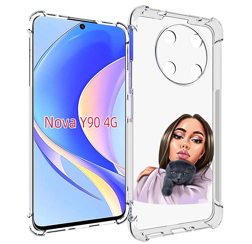 Чехол MyPads нарисованная-девушка-с-котом женский для Huawei Nova Y90 (CTR-LX1), Tocco
Чехол MyPads нарисованная-девушка-с-котом женский для Huawei Nova Y90 (CTR-LX1), Tocco