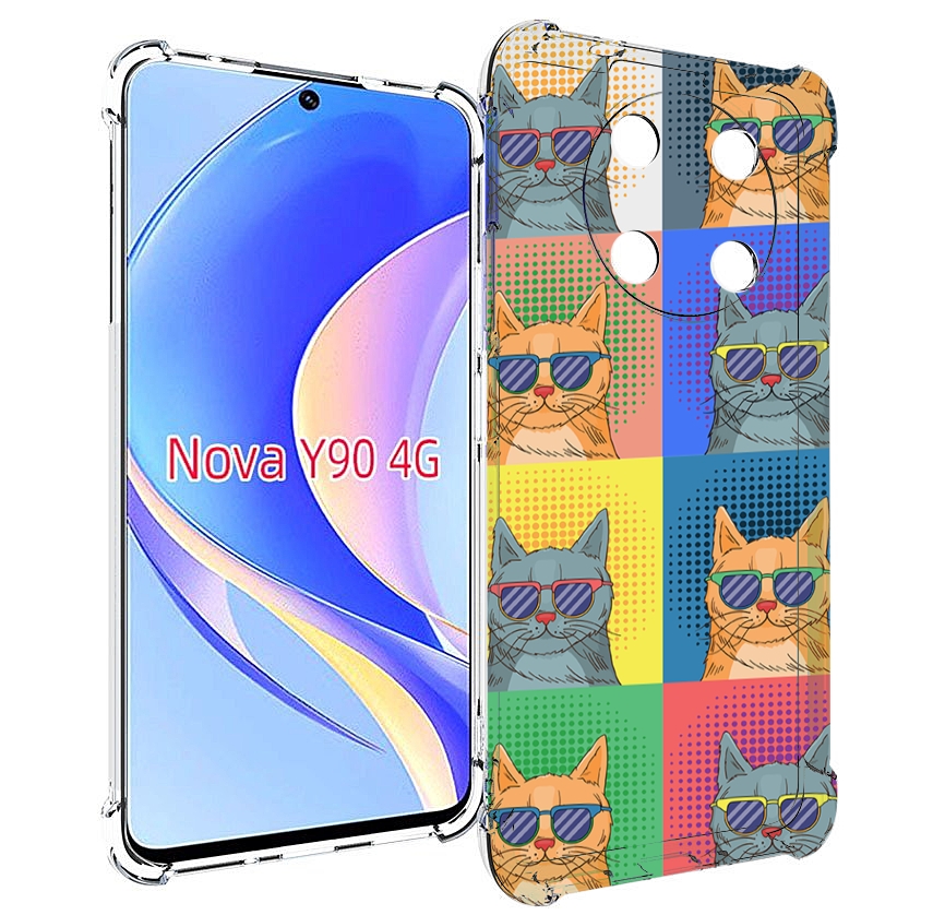 Чехол MyPads разноцветные-коты для Huawei Nova Y90 (CTR-LX1) / Enjoy 50 Pro, Tocco
Чехол MyPads разноцветные-коты для Huawei Nova Y90 (CTR-LX1) / Enjoy 50 Pro, Tocco