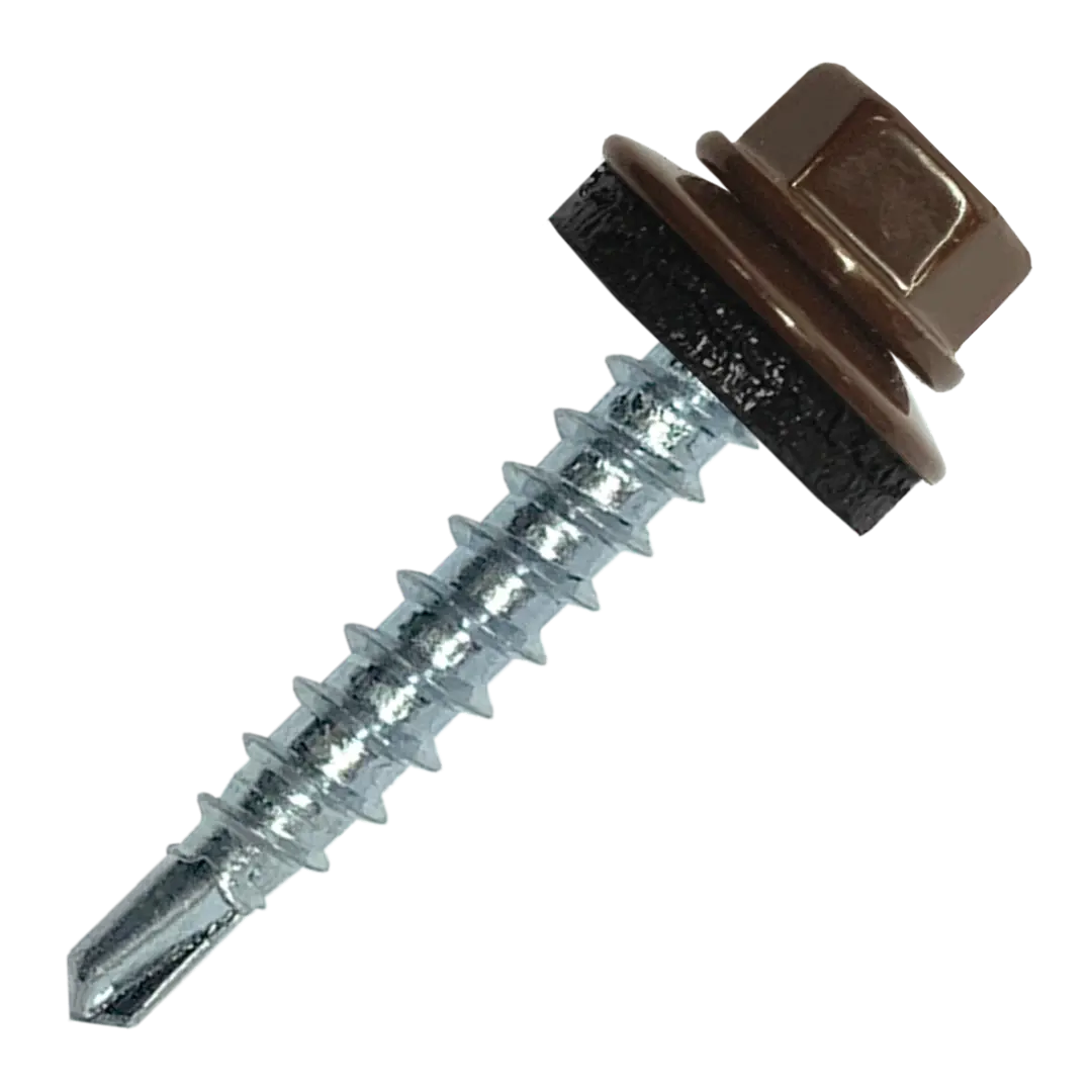 Саморезы кровельные с буром Daxmer оцинкованные 4.8x29 100 шт. цвет коричневый
Саморезы кровельные с буром Daxmer оцинкованные 4.8x29 100 шт. цвет коричневый