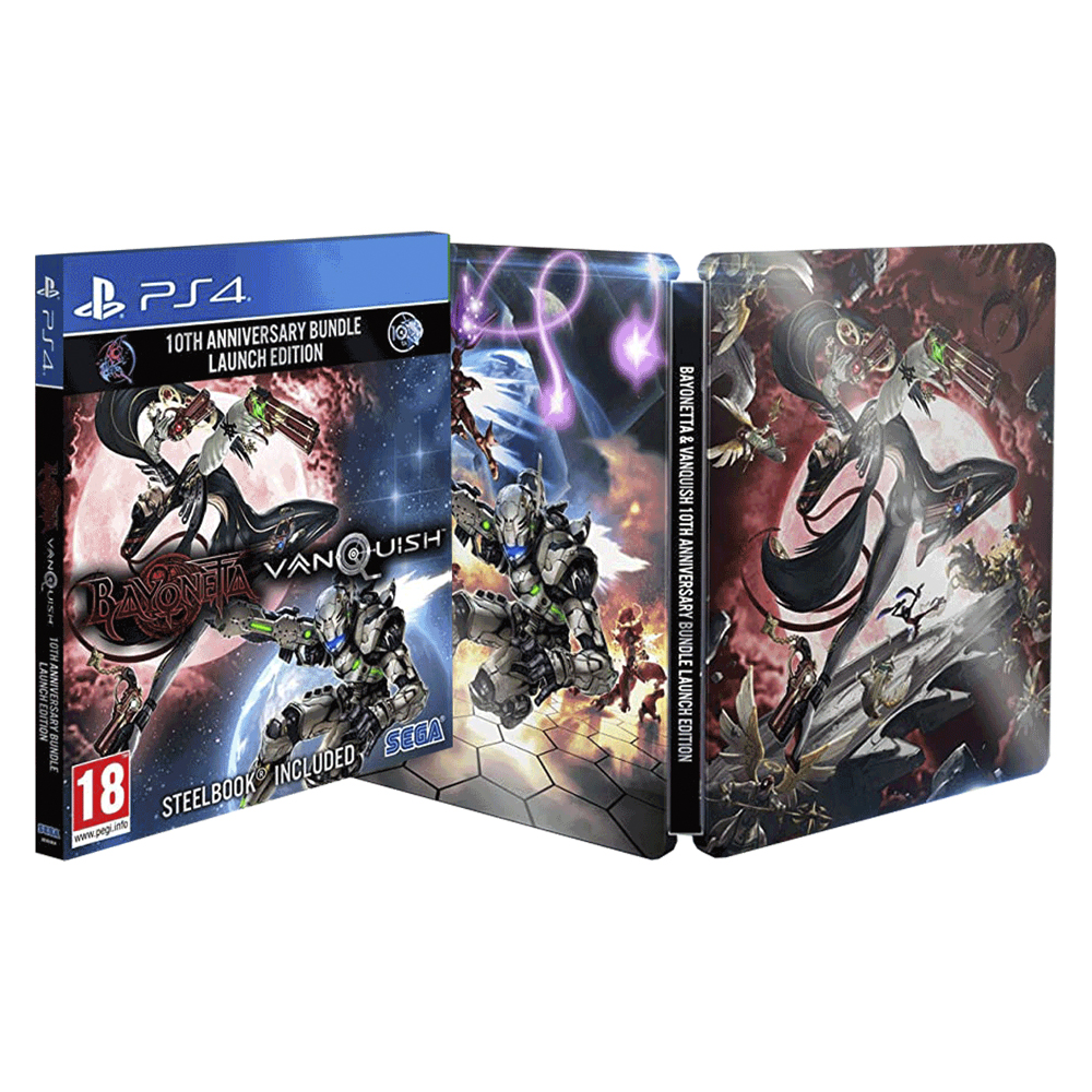 Игра Bayonetta and Vanquish 10th Annerversary Bundle Launch Edition (PS4, на ин.языке), Bayonetta + Vanquish
Игра Bayonetta and Vanquish 10th Annerversary Bundle Launch Edition (PS4, на ин.языке), Bayonetta + Vanquish