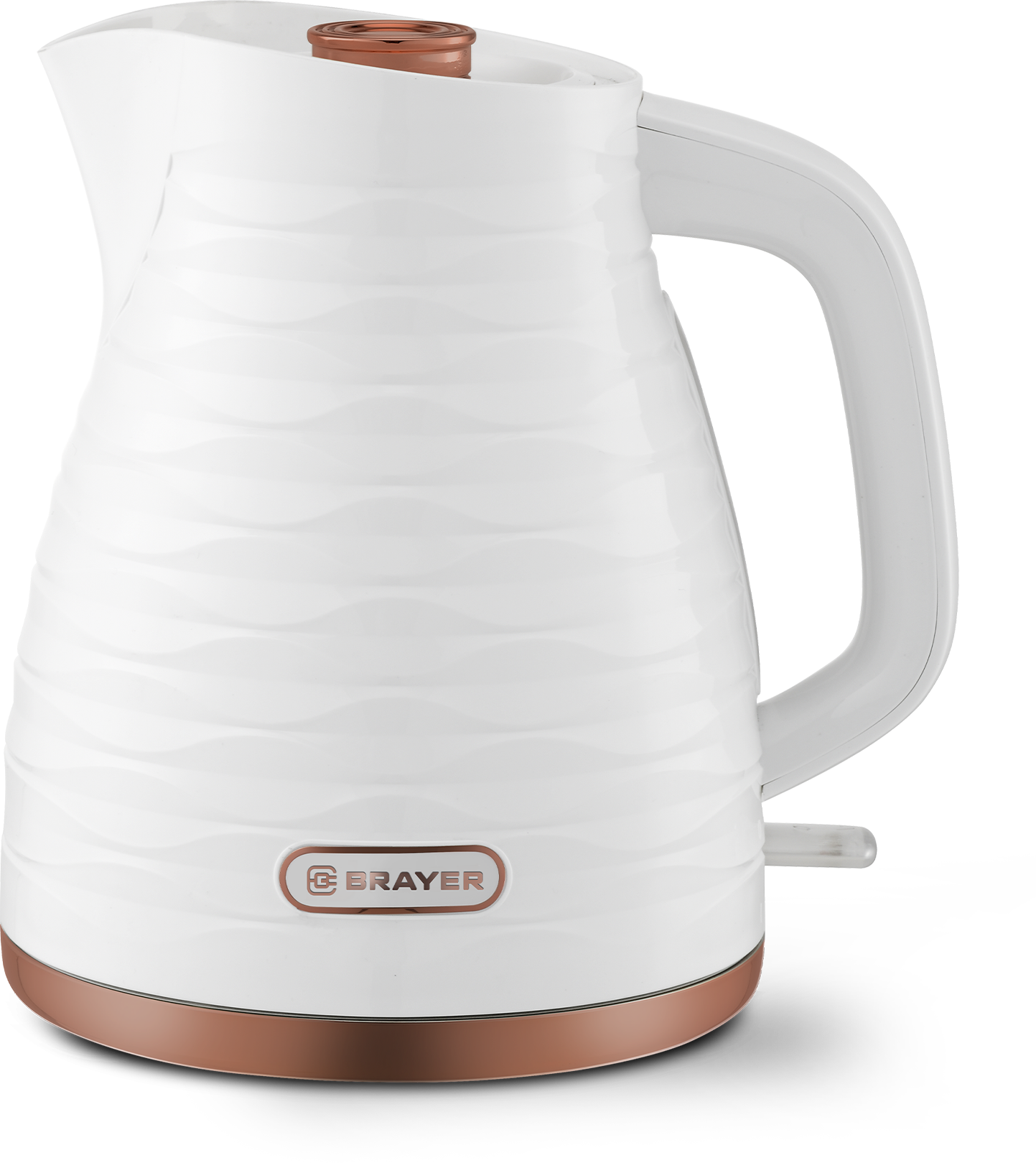фото Чайник электрический brayer br1057wh 1.7 л белый