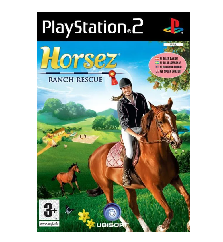 Игра Horsez: Ranch Rescue (PlayStation 2, полностью на английском языке), Horsez: Ranch Rescue
Игра Horsez: Ranch Rescue (PlayStation 2, полностью на английском языке), Horsez: Ranch Rescue