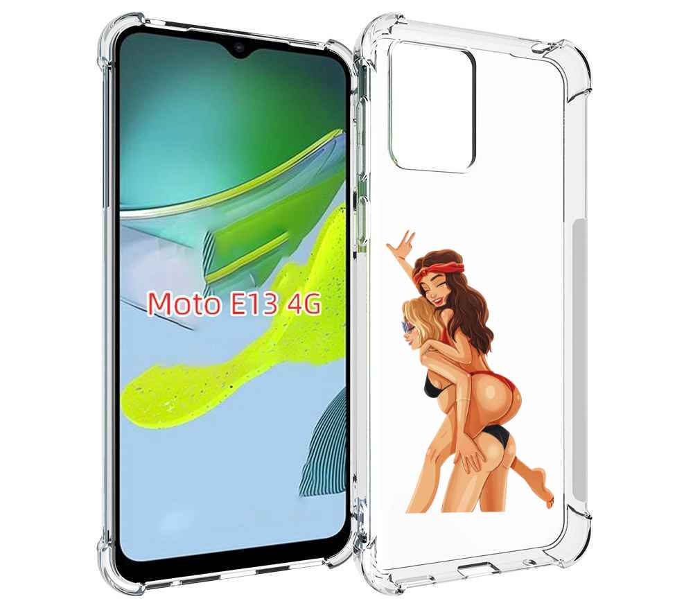 Чехол MyPads две-подружки-в-купальниках женский для Motorola Moto E13 противоударный, Прозрачный, Tocco
Чехол MyPads две-подружки-в-купальниках женский для Motorola Moto E13 противоударный, Прозрачный, Tocco