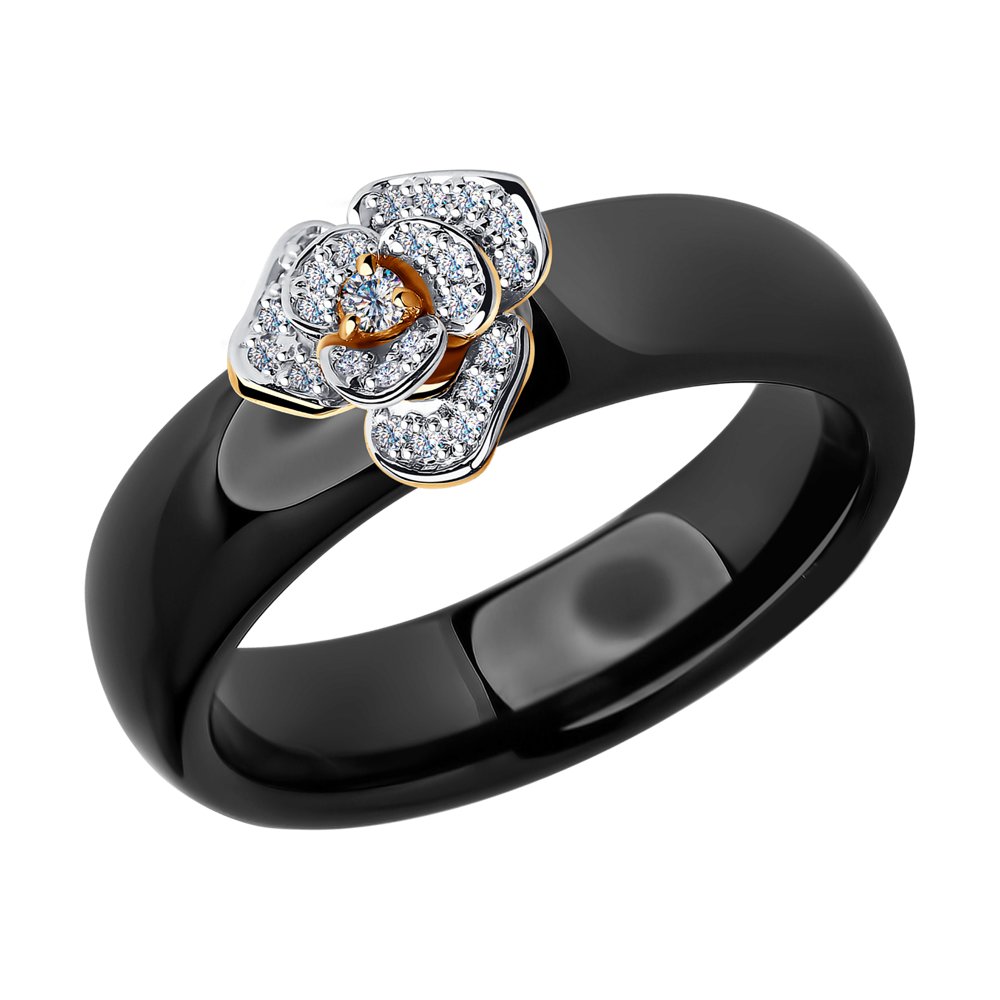 Кольцо из красного золота/керамики с бриллиантом р. 19 SOKOLOV Diamonds 6015021, 6015021
Кольцо из красного золота/керамики с бриллиантом р. 19 SOKOLOV Diamonds 6015021, 6015021