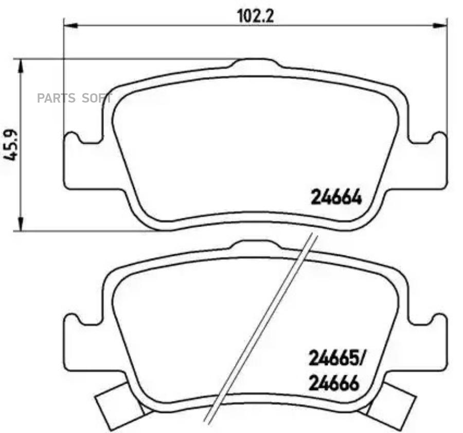 Колодки тормозные дисковые задн, TOYOTA: AURIS 1.33 Dual-VVTi/1.4 D-4D/1.4 VVTi/1.6/1.6 VV
Колодки тормозные дисковые задн, TOYOTA: AURIS 1.33 Dual-VVTi/1.4 D-4D/1.4 VVTi/1.6/1.6 VV