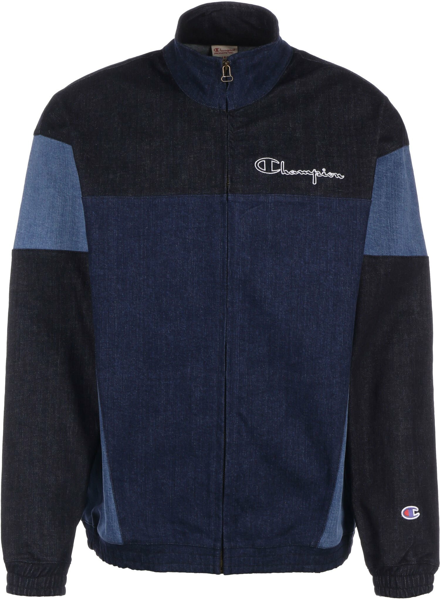 фото Джинсовая куртка мужская champion 214498 синяя xs