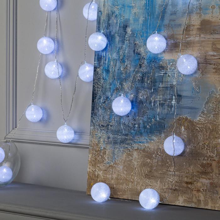 Световая гирлянда новогодняя Luazon Lighting Клубки белоснежные 5985167 5 м белый теплый, Клубки белоснежные
Световая гирлянда новогодняя Luazon Lighting Клубки белоснежные 5985167 5 м белый теплый, Клубки белоснежные
