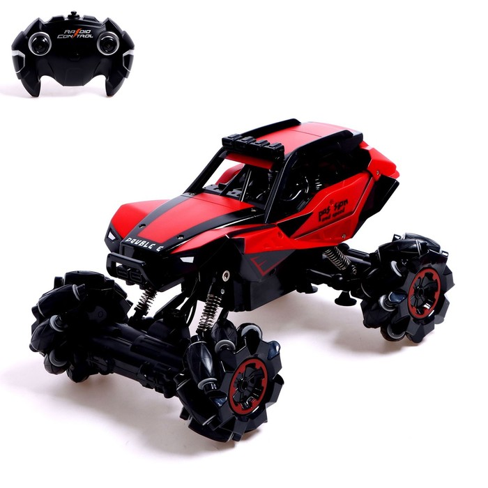 Машина радиоуправляемая «Джип-акробат», 4WD полный привод, движение во всех направлениях,
Машина радиоуправляемая «Джип-акробат», 4WD полный привод, движение во всех направлениях,