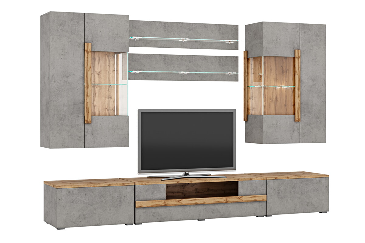 Гостиная Принцесса Мелания Римини, Композиция №15 Дуб ватан/Бетон чикаго, Гостиная Римини, Композиция №15
Гостиная Принцесса Мелания Римини, Композиция №15 Дуб ватан/Бетон чикаго, Гостиная Римини, Композиция №15