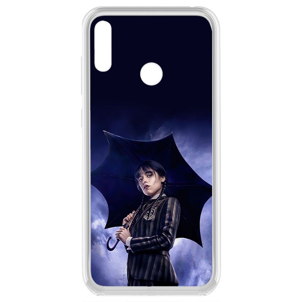 Чехол-накладка Krutoff Clear Case Уэнсдей Аддамс - Уэнсдей под зонтом для Huawei Y7 (2019), Прозрачный
Чехол-накладка Krutoff Clear Case Уэнсдей Аддамс - Уэнсдей под зонтом для Huawei Y7 (2019), Прозрачный