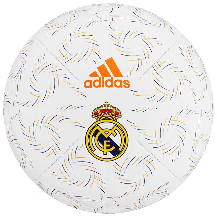 Мяч футбольный ADIDAS RM Clab Home, GU0221,размер 5, 2 панели, ТПУ, машинная сшивка, цвет
Мяч футбольный ADIDAS RM Clab Home, GU0221,размер 5, 2 панели, ТПУ, машинная сшивка, цвет