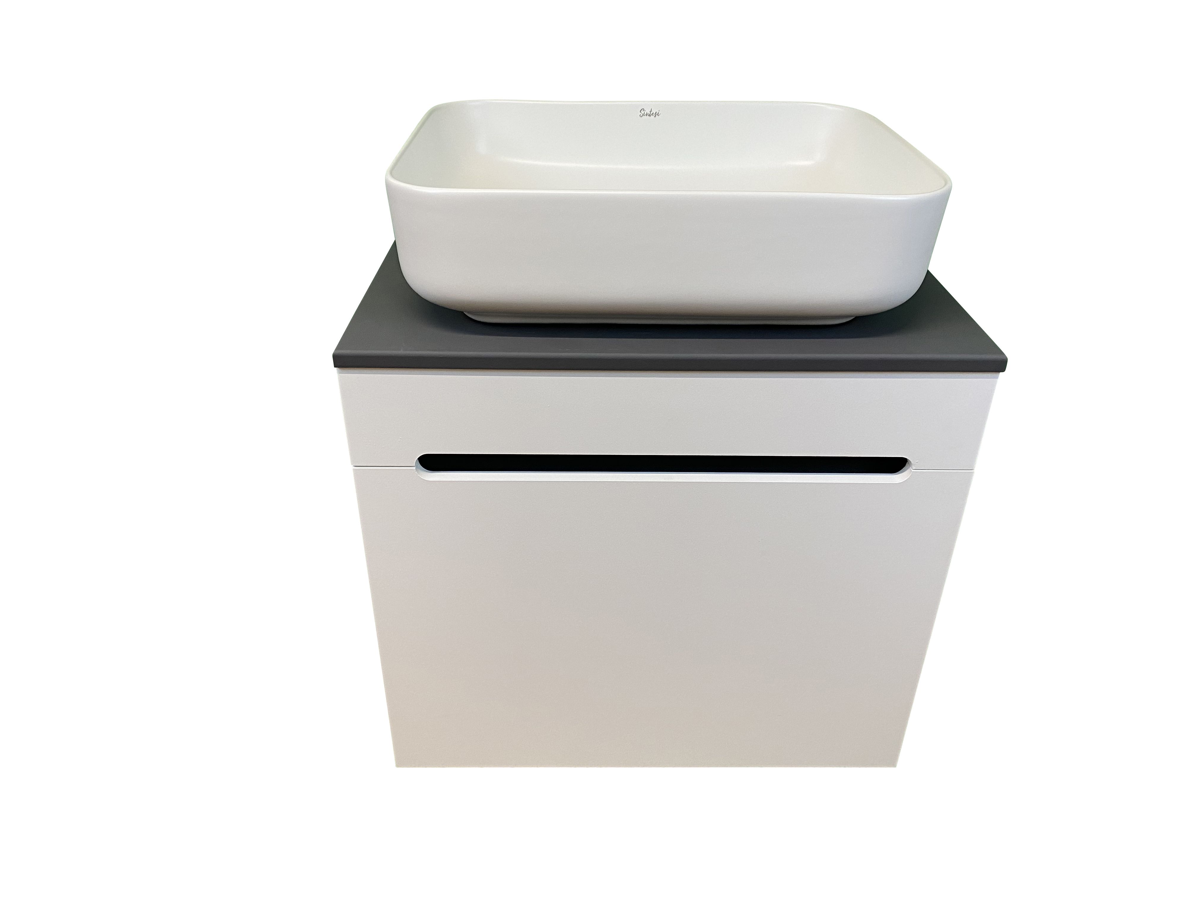 Комплект Sintesi: тумба Style-60 W7004 белая с серой столешницей,раковина Sintesi 409WM, Белый;серый, 7004
Комплект Sintesi: тумба Style-60 W7004 белая с серой столешницей,раковина Sintesi 409WM, Белый;серый, 7004