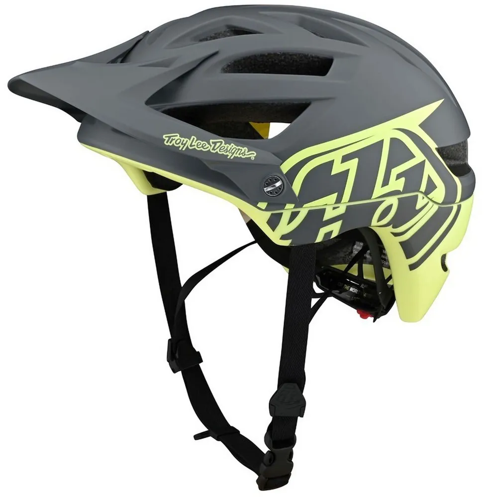 Велошлем Troy Lee Designs A1 Helmet W/MIPS Classic 2023 р.M/L, Gray/Yellow, Серый;желтый, A1 Helmet W/MIPS Classic
Велошлем Troy Lee Designs A1 Helmet W/MIPS Classic 2023 р.M/L, Gray/Yellow, Серый;желтый, A1 Helmet W/MIPS Classic
