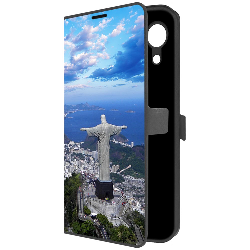 Чехол-книжка Krutoff Eco Book для Samsung Galaxy A03 Core (A032) Бразилия, Статуя Христа, Черный
Чехол-книжка Krutoff Eco Book для Samsung Galaxy A03 Core (A032) Бразилия, Статуя Христа, Черный