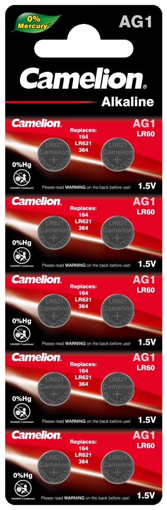 Набор из 10 шт, Батарейка Camelion G 1 BL-10 Mercury Free (AG1-BP10(0%Hg), 364A/LR621/164
Набор из 10 шт, Батарейка Camelion G 1 BL-10 Mercury Free (AG1-BP10(0%Hg), 364A/LR621/164