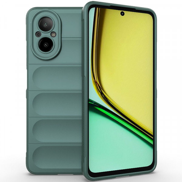 Противоударный чехол RosCase Flex Silicone для Realme C67 с микрофиброй, Зеленый
Противоударный чехол RosCase Flex Silicone для Realme C67 с микрофиброй, Зеленый