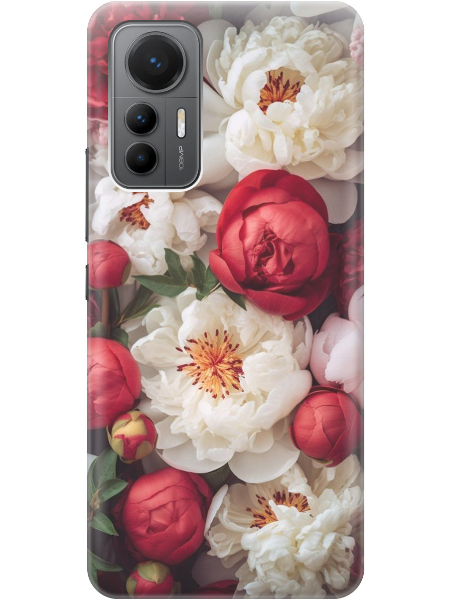 Силиконовый чехол на Xiaomi 12 Lite с рисунком "Красно-белые пионы", Белый;красный, 20000843
Силиконовый чехол на Xiaomi 12 Lite с рисунком "Красно-белые пионы", Белый;красный, 20000843