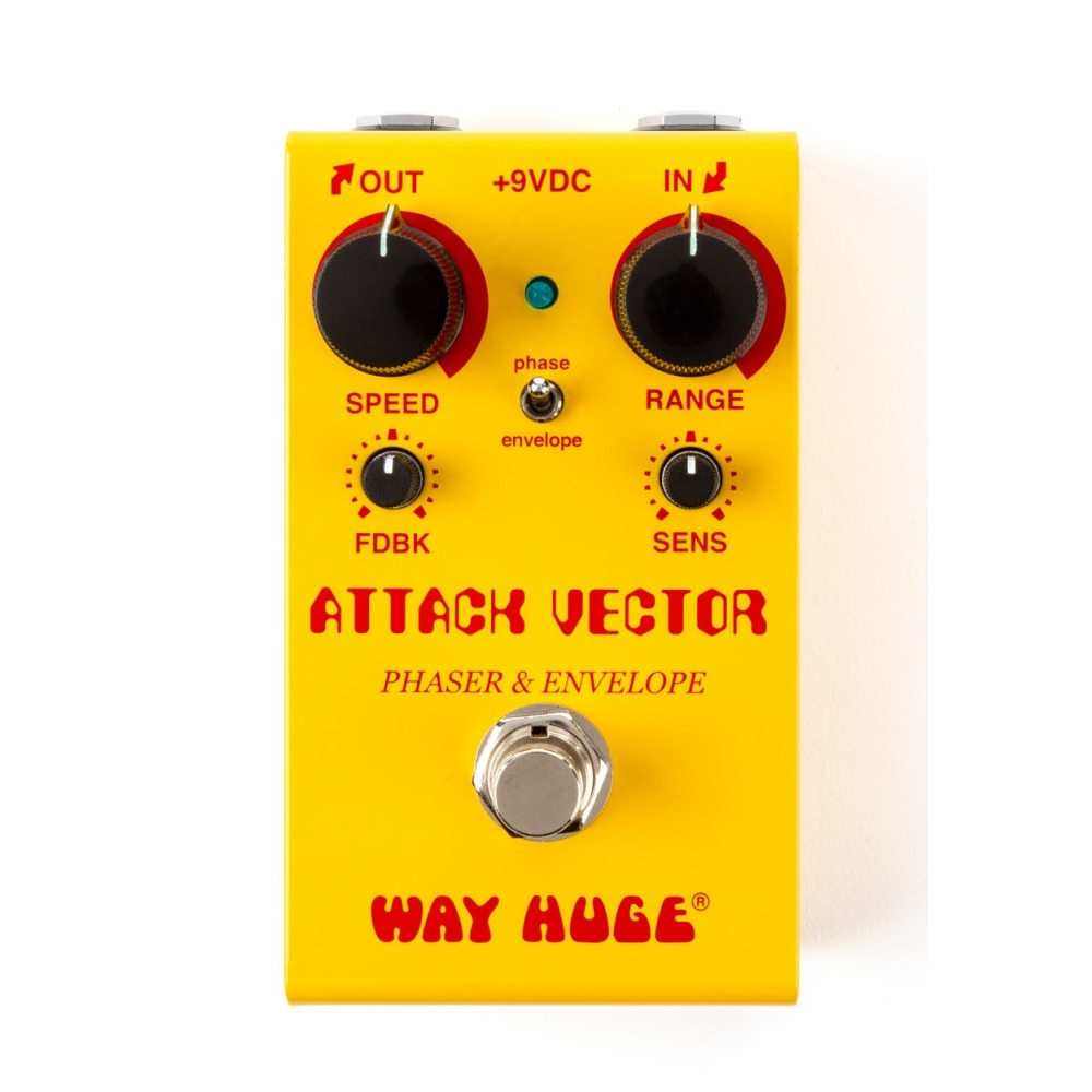 Гитарная педаль эффектов DUNLOP WM92 Way Huge Smalls Attack Vector Phaser & Envelope, Желтый, WM92 Way Huge Smalls Attack Vector Phaser & Envelope
Гитарная педаль эффектов DUNLOP WM92 Way Huge Smalls Attack Vector Phaser & Envelope, Желтый, WM92 Way Huge Smalls Attack Vector Phaser & Envelope