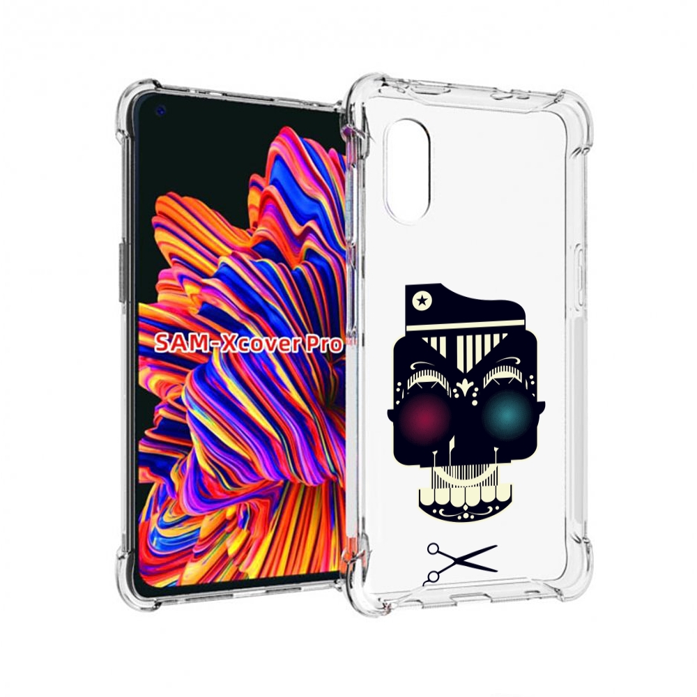 Чехол MyPads черно белый скелет с яркими глазами для Samsung Galaxy Xcover Pro 1, Прозрачный, Tocco
Чехол MyPads черно белый скелет с яркими глазами для Samsung Galaxy Xcover Pro 1, Прозрачный, Tocco