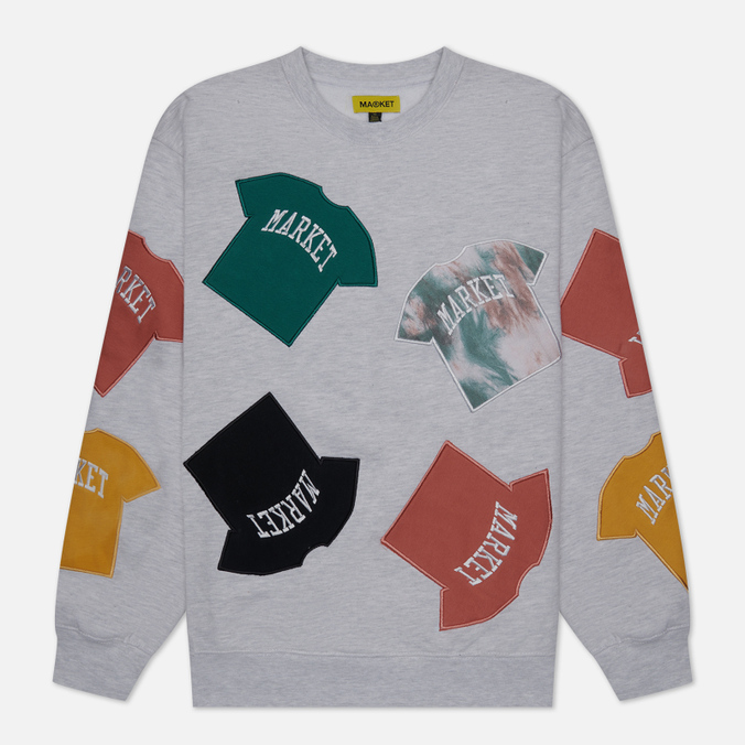 Мужская толстовка MARKET T-Shirt Patch Crew Neck серый, Размер XL, T-Shirt Patch Crew Neck
Мужская толстовка MARKET T-Shirt Patch Crew Neck серый, Размер XL, T-Shirt Patch Crew Neck