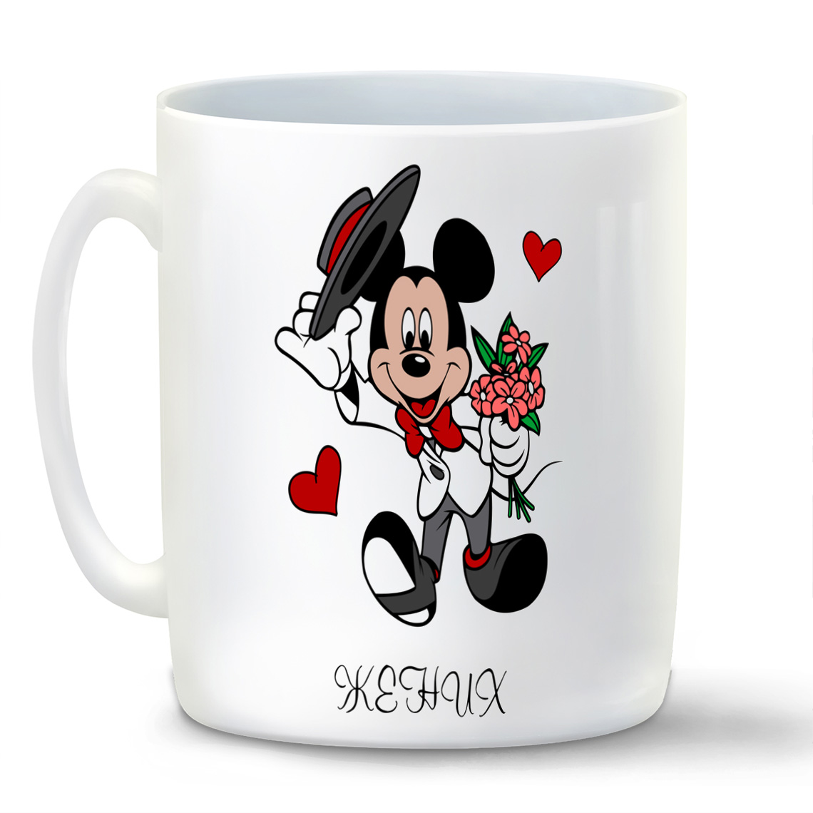 Кружка белая CoolPodarok Микки
Кружка белая CoolPodarok Микки