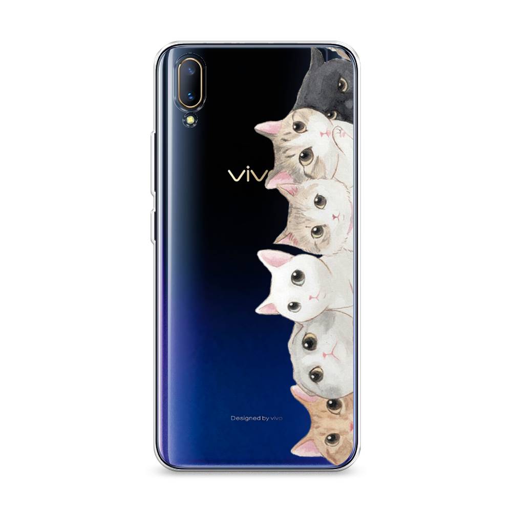 Силиконовый чехол "Котики" на Vivo V11 (V11 Pro), Котики
Силиконовый чехол "Котики" на Vivo V11 (V11 Pro), Котики
