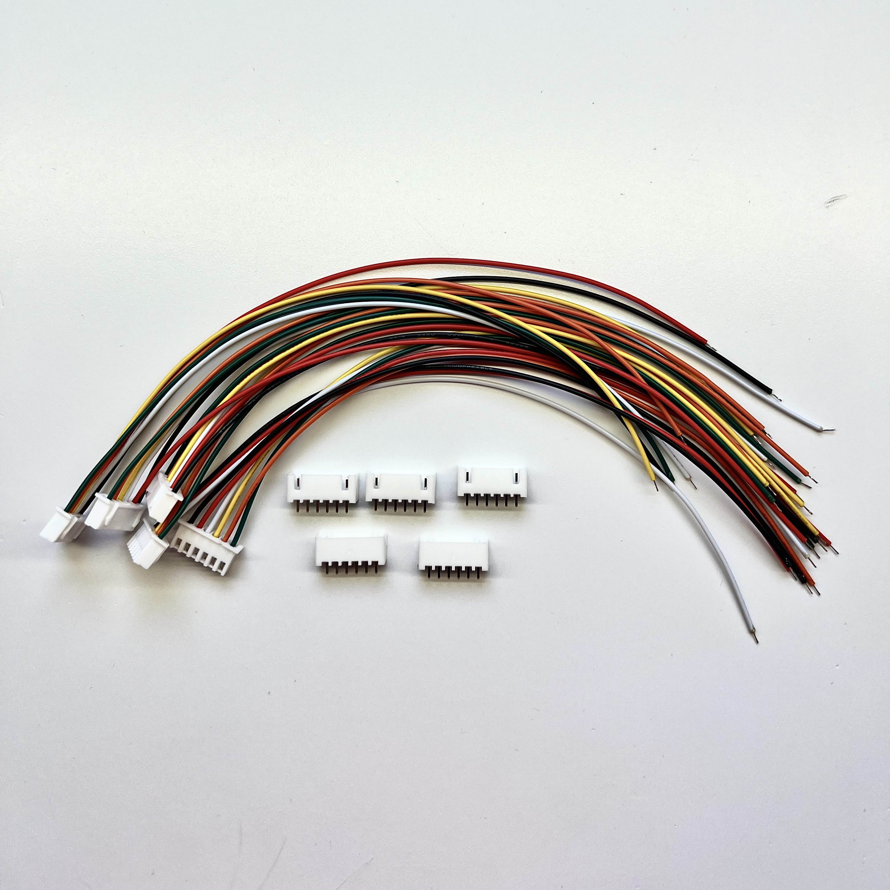 Набор кабелей NoBrand с разъемом JST XH 2.54мм 6pin 20см 5 шт, Белый;желтый;красный;зеленый;оранжевый;чёрный
Набор кабелей NoBrand с разъемом JST XH 2.54мм 6pin 20см 5 шт, Белый;желтый;красный;зеленый;оранжевый;чёрный