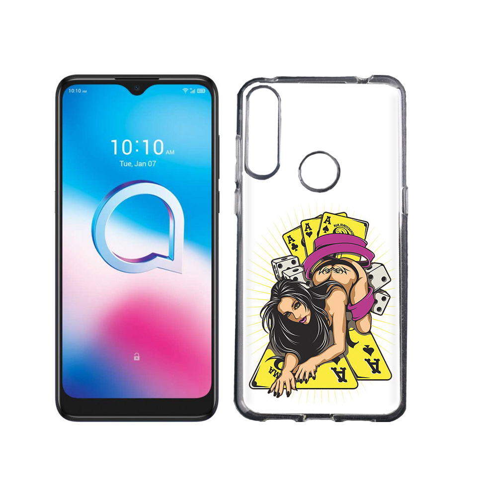 Чехол MyPads Tocco для Alcatel 3L (2020) 5029Y нарисованная девушка с игровыми картами, Tocco
Чехол MyPads Tocco для Alcatel 3L (2020) 5029Y нарисованная девушка с игровыми картами, Tocco
