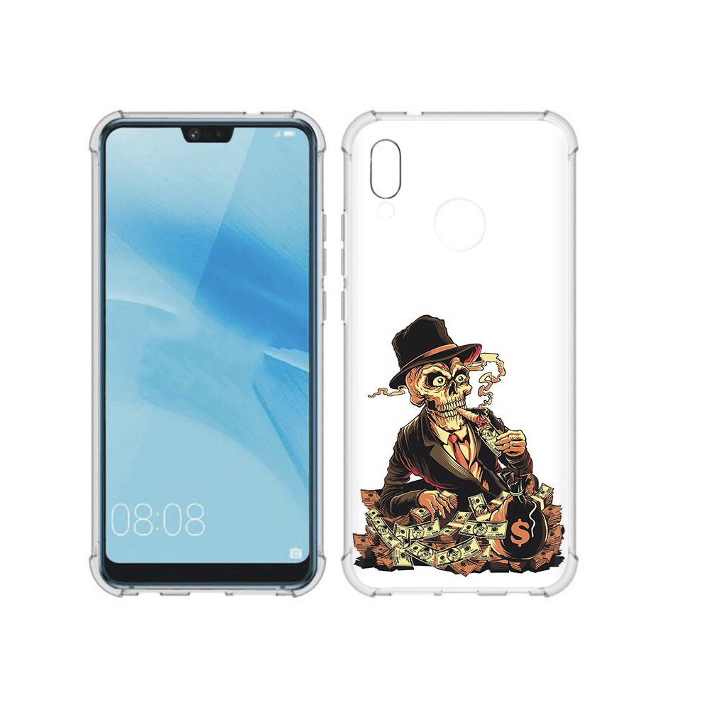 Чехол MyPads Tocco для Huawei P20 Lite нарисованный череп с сигаретой (PT130405.51.515), Прозрачный, Tocco
Чехол MyPads Tocco для Huawei P20 Lite нарисованный череп с сигаретой (PT130405.51.515), Прозрачный, Tocco