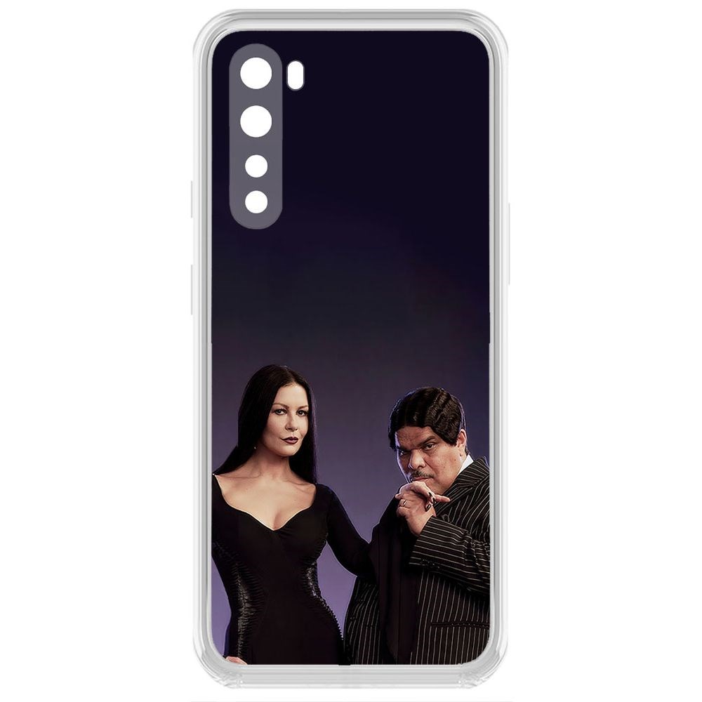 Чехол-накладка Krutoff Clear Case Уэнсдей Аддамс - Мортиша и Гомес для OnePlus Nord
Чехол-накладка Krutoff Clear Case Уэнсдей Аддамс - Мортиша и Гомес для OnePlus Nord
