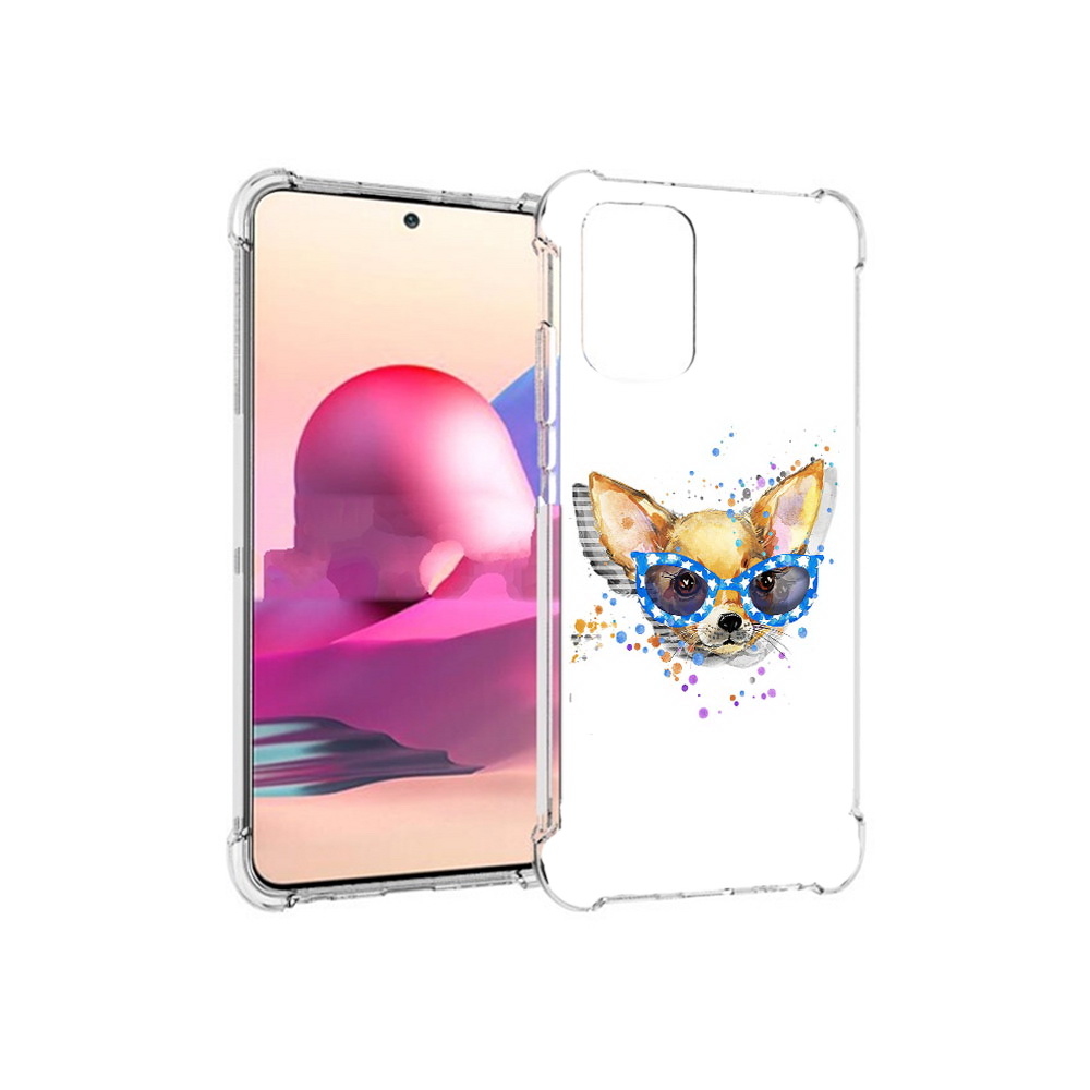 Чехол MyPads Tocco для Xiaomi Redmi Note 10S чихуа-хуа в очках (PT158704.257.691), Прозрачный, Tocco
Чехол MyPads Tocco для Xiaomi Redmi Note 10S чихуа-хуа в очках (PT158704.257.691), Прозрачный, Tocco