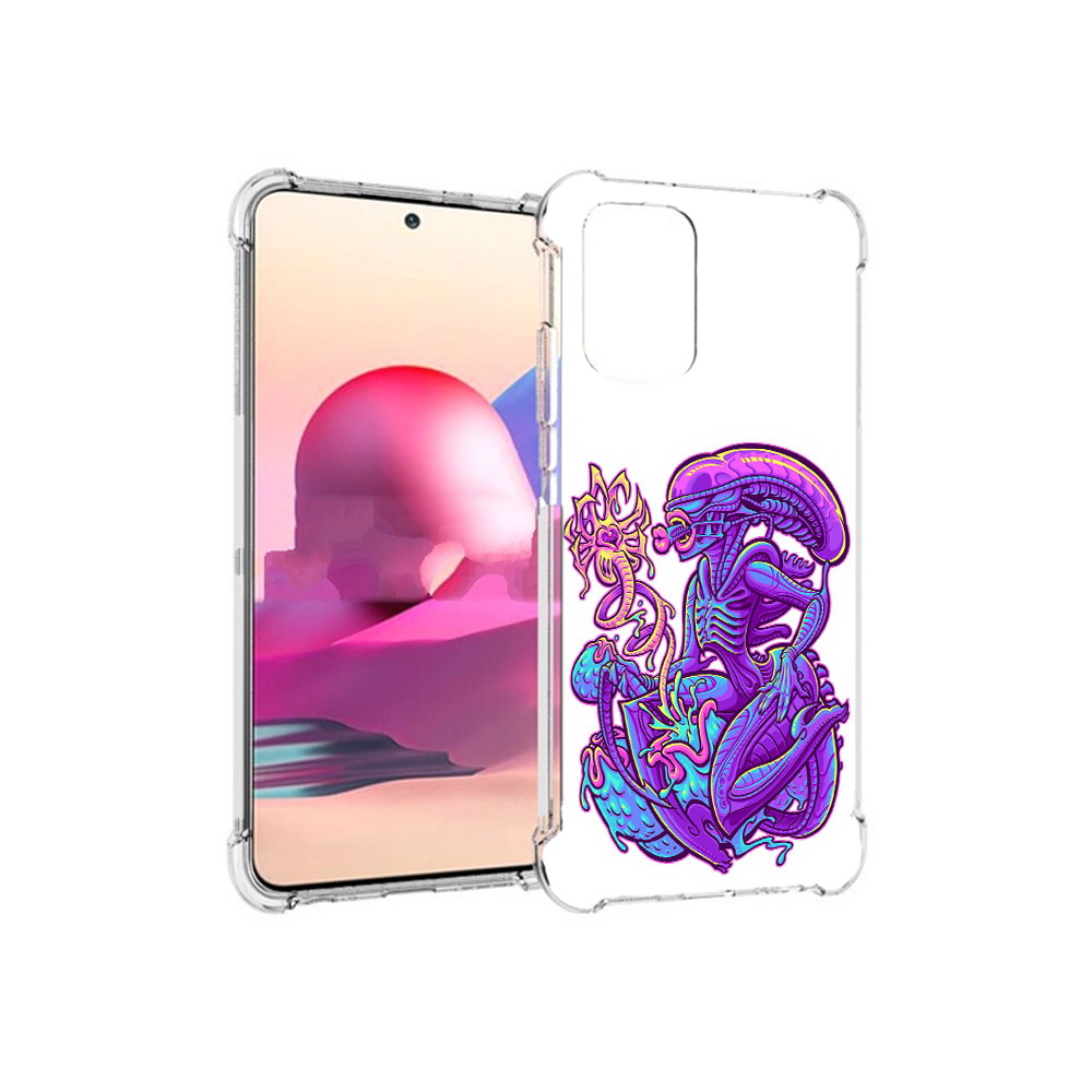 Чехол MyPads Tocco для Xiaomi Redmi Note 10S чужой фиолетовый цвет (PT158704.257.693), Прозрачный, Tocco
Чехол MyPads Tocco для Xiaomi Redmi Note 10S чужой фиолетовый цвет (PT158704.257.693), Прозрачный, Tocco
