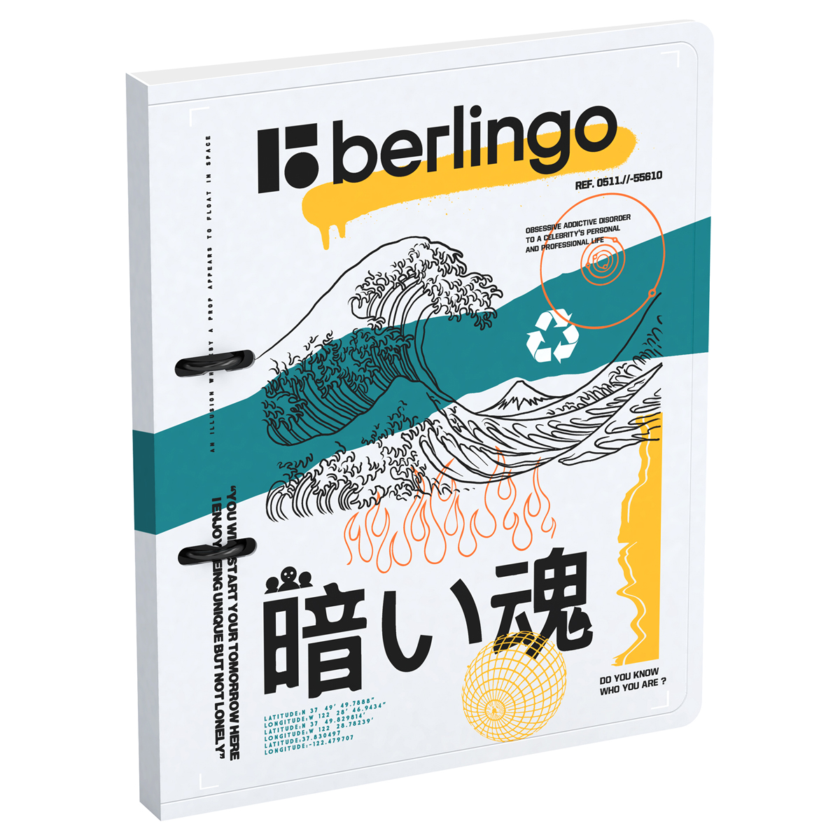 Папка на 2 кольцах Berlingo Glyph, 24мм, 600мкм, с рисунком, D-кольца, с внутр. карманом, Разноцветный
Папка на 2 кольцах Berlingo Glyph, 24мм, 600мкм, с рисунком, D-кольца, с внутр. карманом, Разноцветный