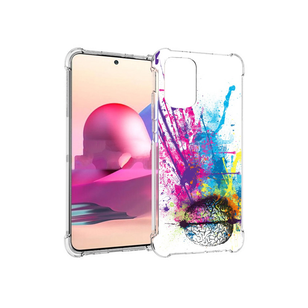 Чехол MyPads Tocco для Xiaomi Redmi Note 10S яркий красочный мозг (PT158704.257.710), Прозрачный, Tocco
Чехол MyPads Tocco для Xiaomi Redmi Note 10S яркий красочный мозг (PT158704.257.710), Прозрачный, Tocco